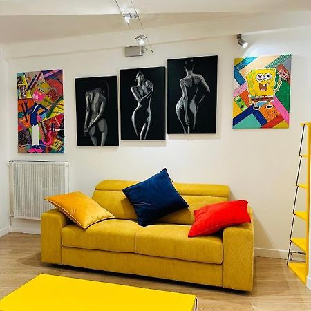 Pop Appart Appartement Artiste Configure En Galerie Dart A 200 M Du Centre Ville Avec Parking Prive Et Securise Gratuit Dans Copropriete Aviñón Exterior foto